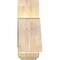 Ekena Millwork Bellingham Rough Sawn Timber Gable Bracket, Douglas Fir, 48"W x 14"H x 6"D x 6"F, 7/12 Pitch GBW048X14X0606BEL00RDF - alternate 2